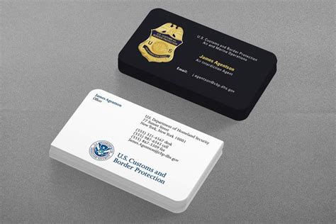 custom law enforcement business cards.